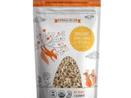 100% Organic Sunflower Seeds, Hulled - 1lb