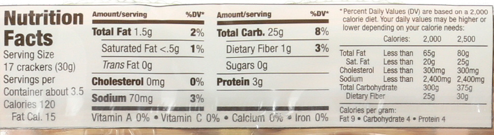 Sesmark Foods Brown Rice Rice Thins (12x3.5 Oz) - Image 2