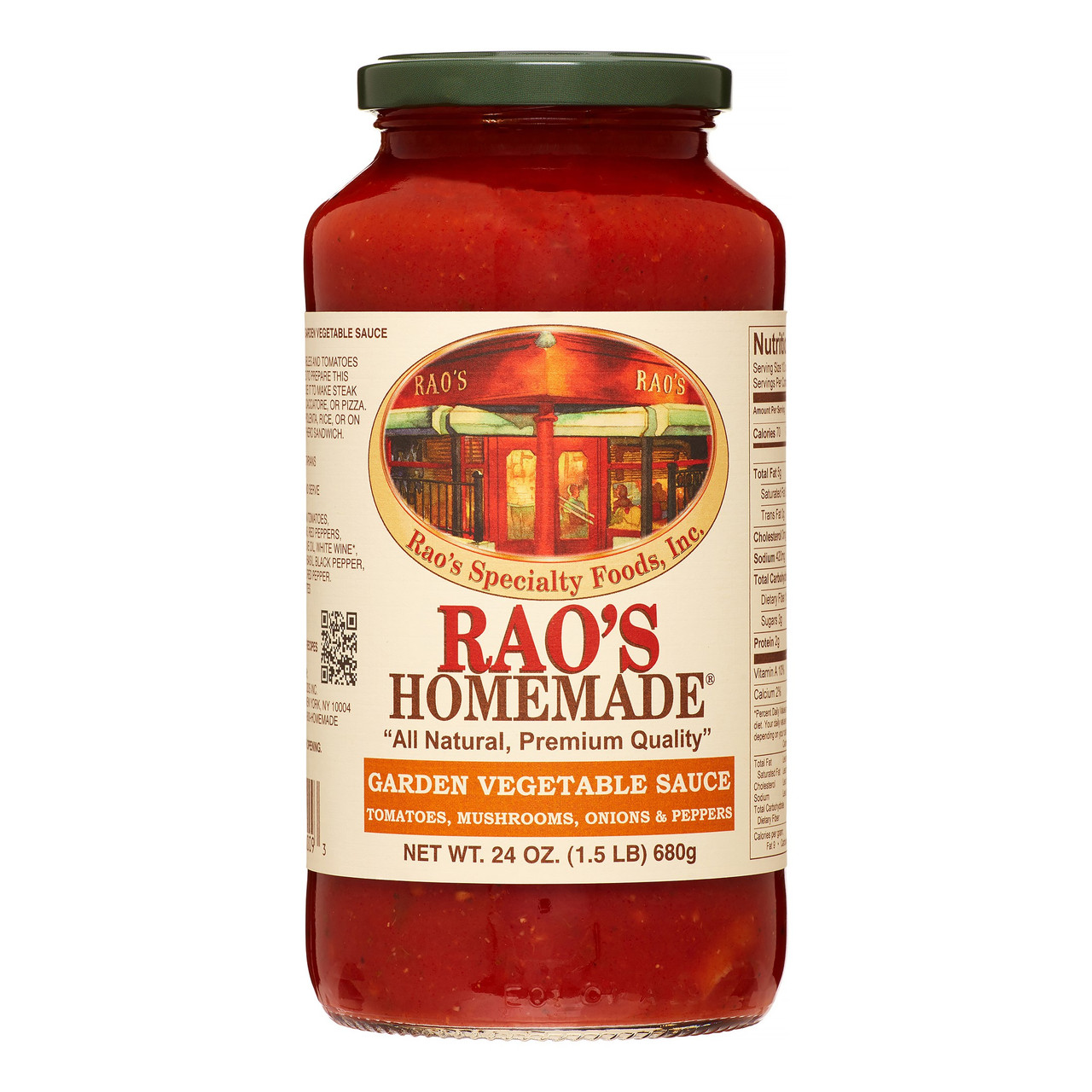 RAOS GARDEN VEG SAUCE ( 12 X 24 OZ )