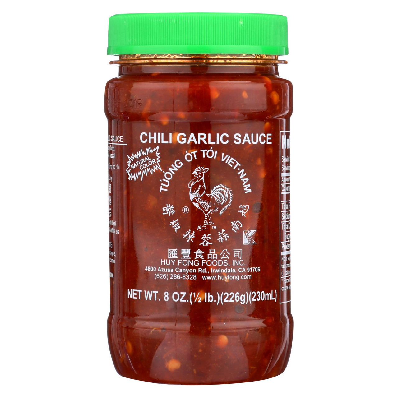 Huy Fong Vietnam Chili Garlic Sauce (24x8Oz)