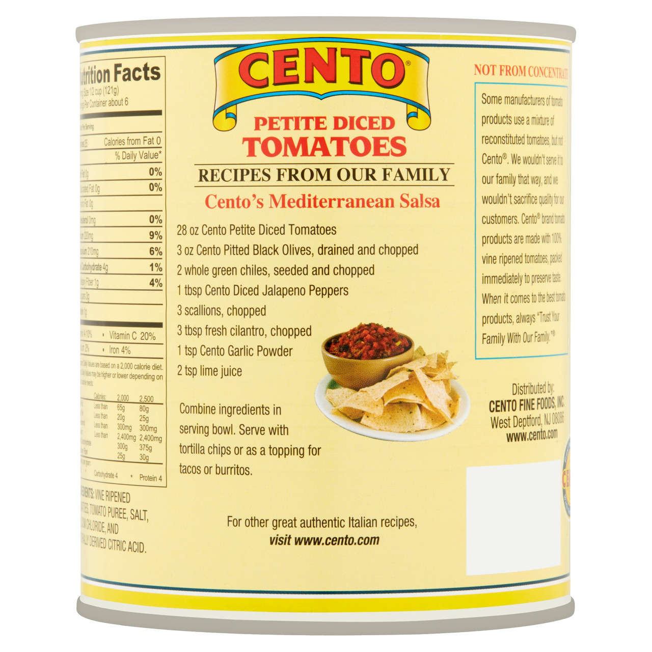 CENTO TOMATOES DICED ( 12 X 28 OZ ) - Image 8