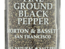 Morton & Bassett Fine Ground Black Pepper (3x1.8Oz)