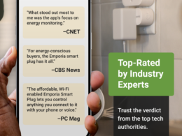 Emporia Smart Plugs - Energy Monitoring & Control (4 pk)