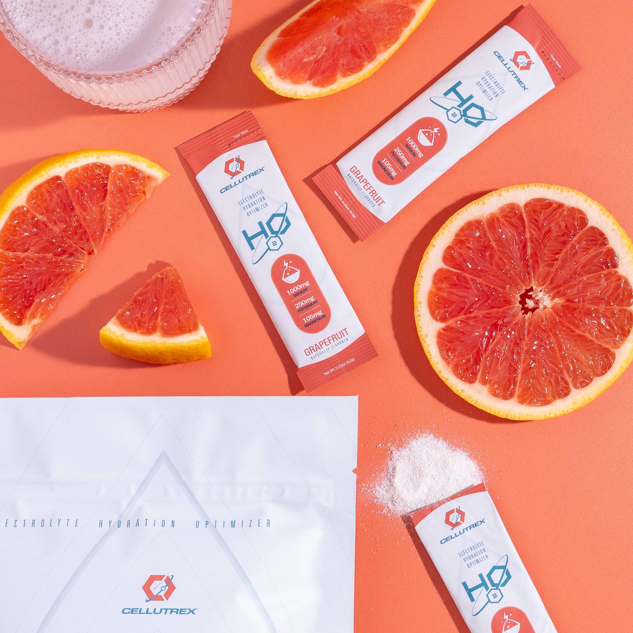 H2O ELECTROLYTES™ - Grapefruit | Zero Sugar Electrolyte Powder - Image 3