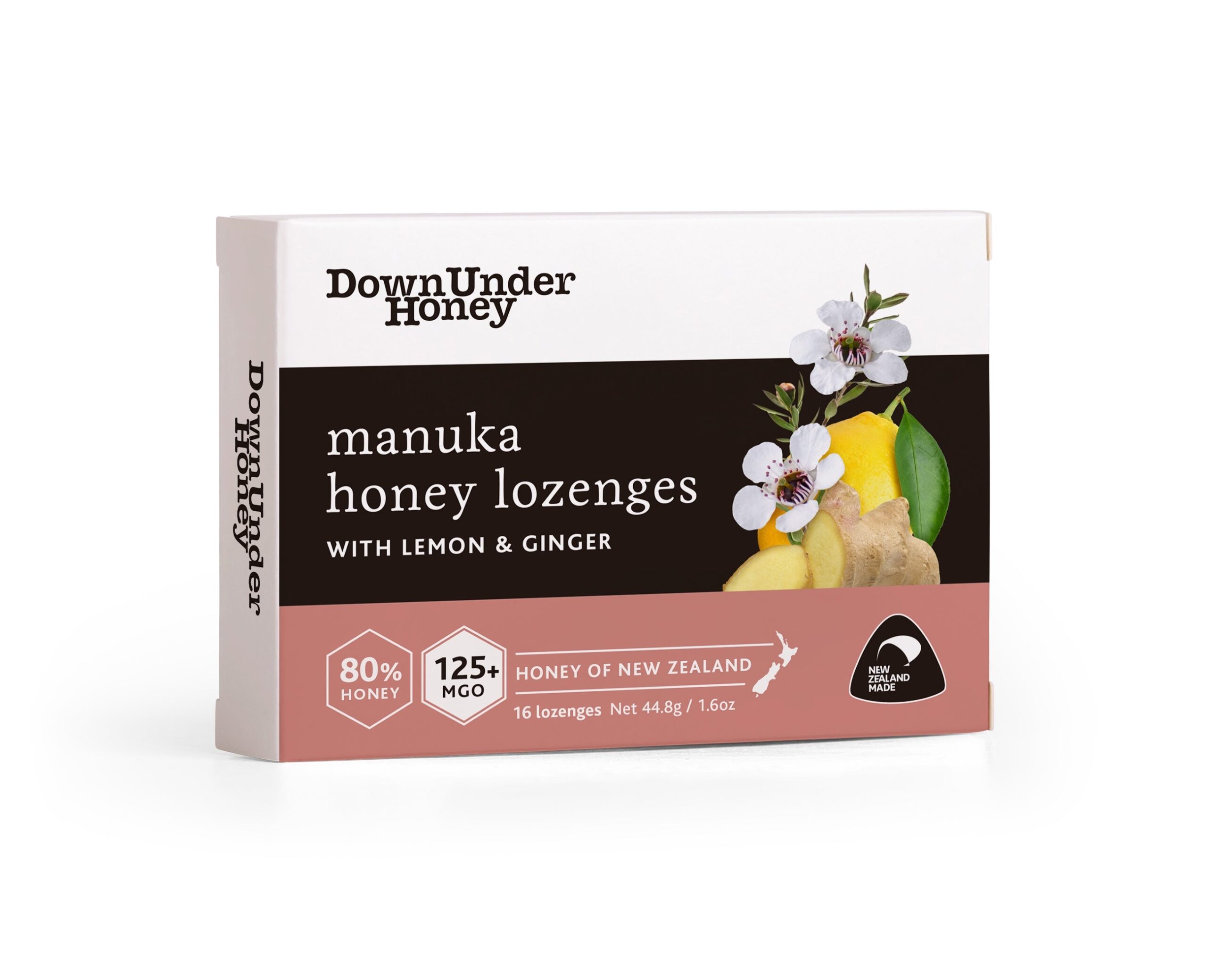 Manuka Honey Lozenges MGO125+ with Lemon & Ginger