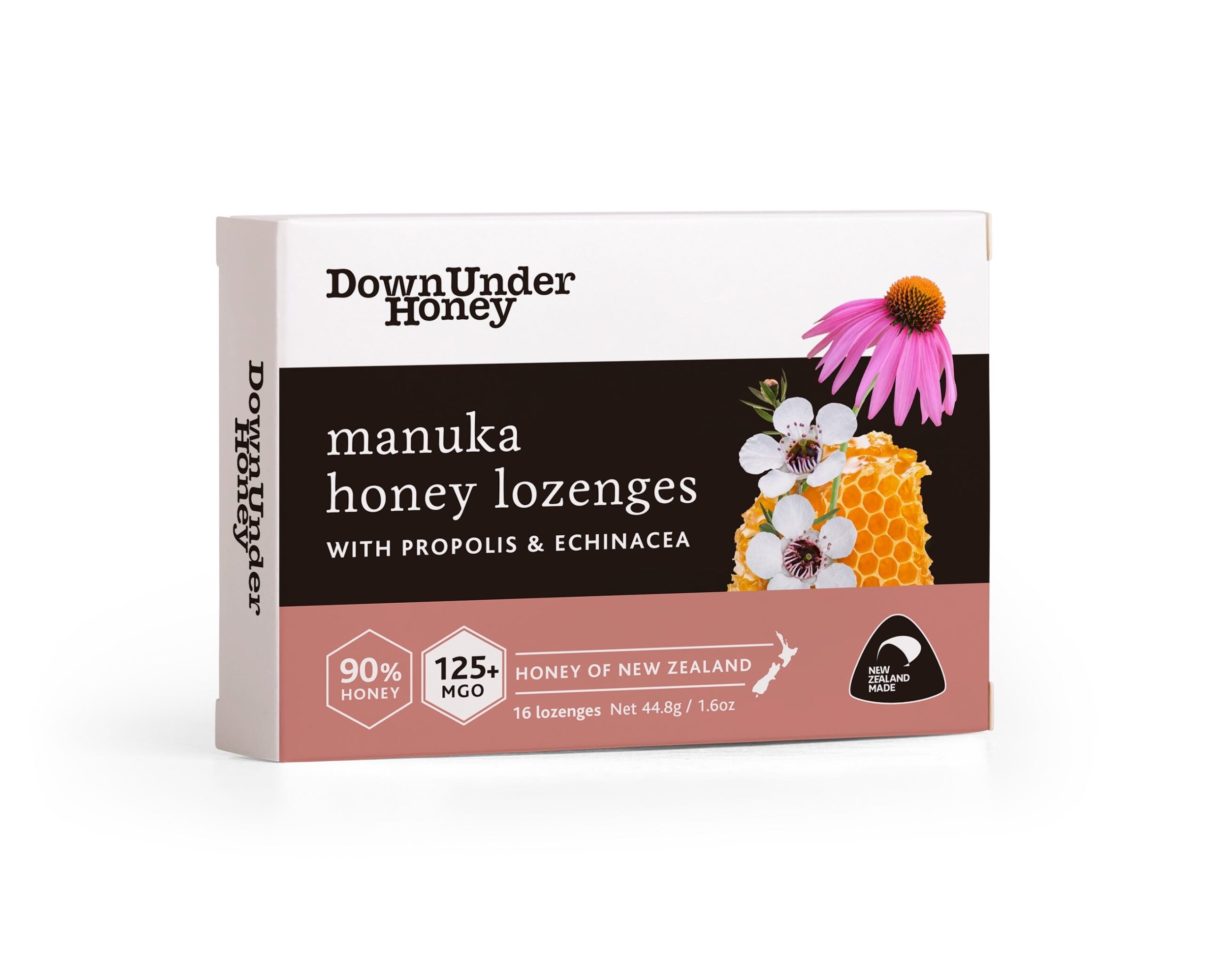 Manuka Honey Lozenges MGO125+ with Propolis & Echinacea - Box of 16