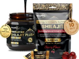 BeepWell Shilajit Resin & Gummies Combo – Fulvic Acid + Ayurvedic Blend – 50g Resin (50 Servings) & 60 Gummies – For Men & Women