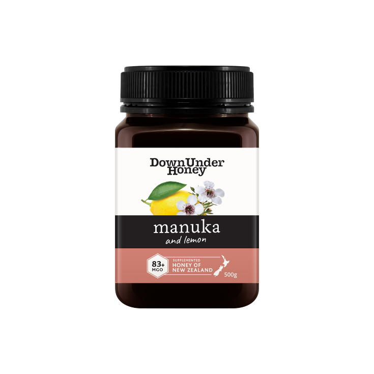 Mānuka Honey MGO 83+ with Lemon 500g