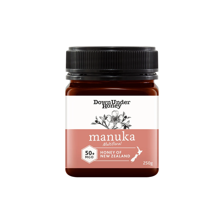 MGO 50+ Multifloral Mānuka honey 250g