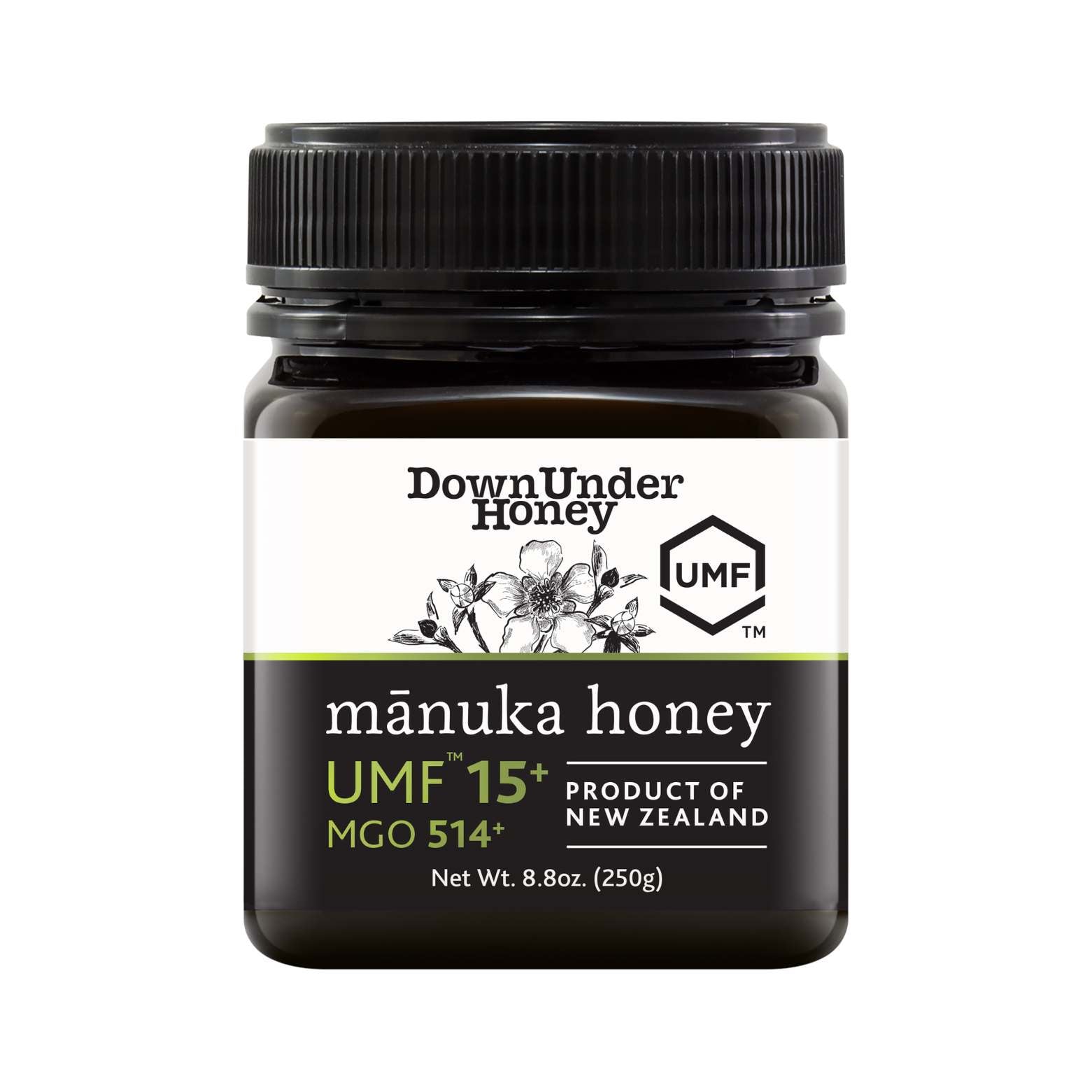 UMF™ 15+ Manuka Honey (MGO 514+) 8.8oz