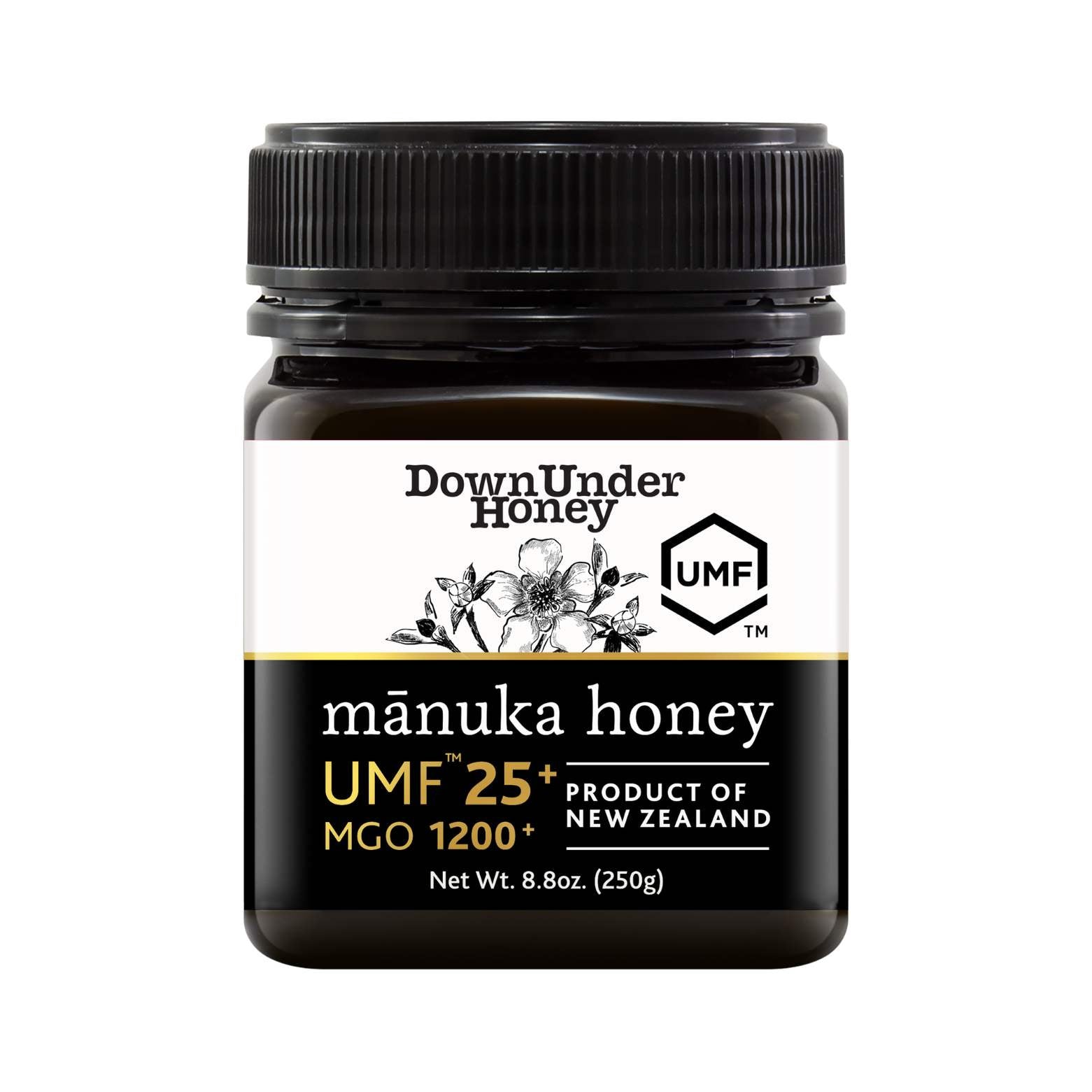 UMF 25+ Manuka Honey (MGO 1200+) 8.8oz