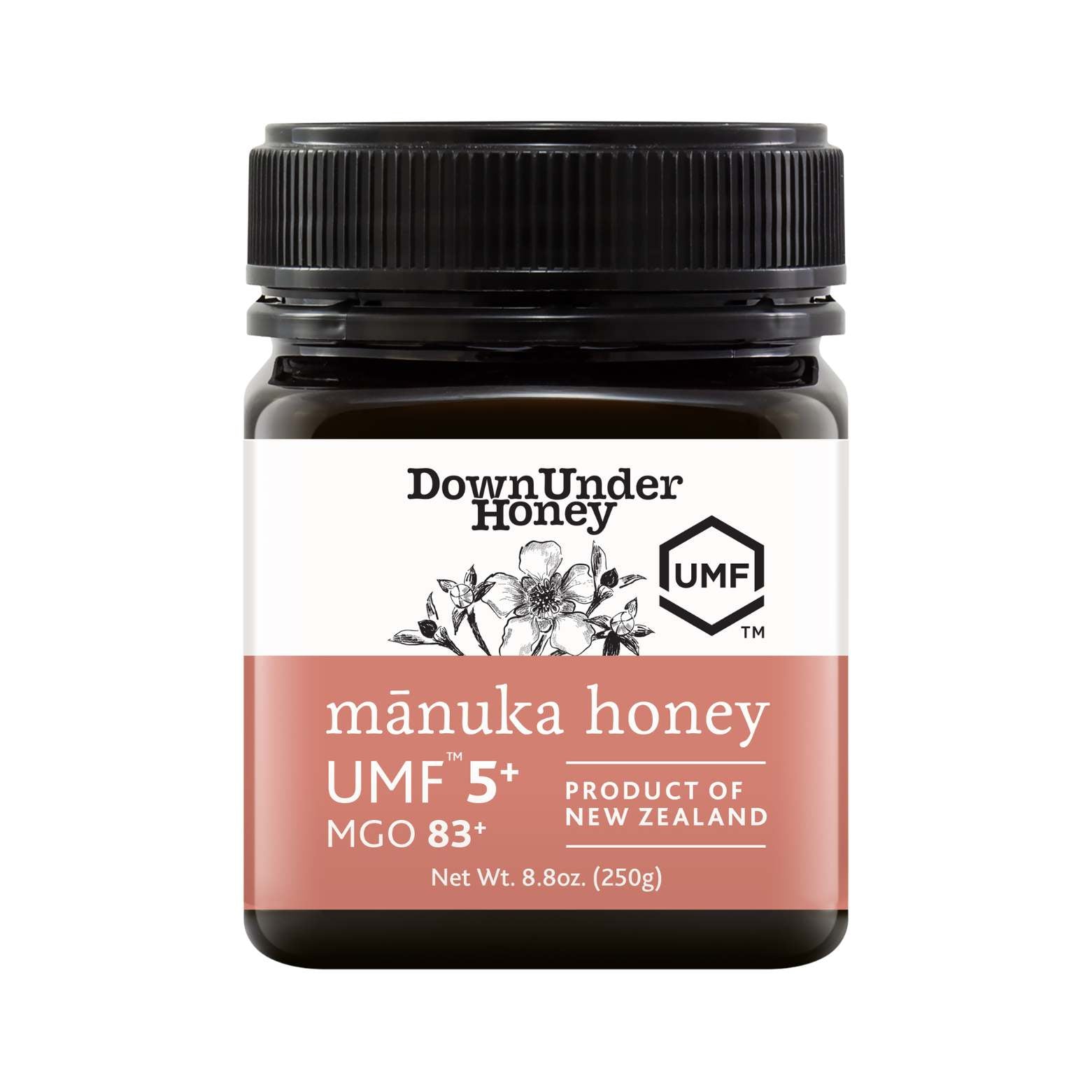 UMF 5+ Manuka Honey (MGO 83+) 8.8oz