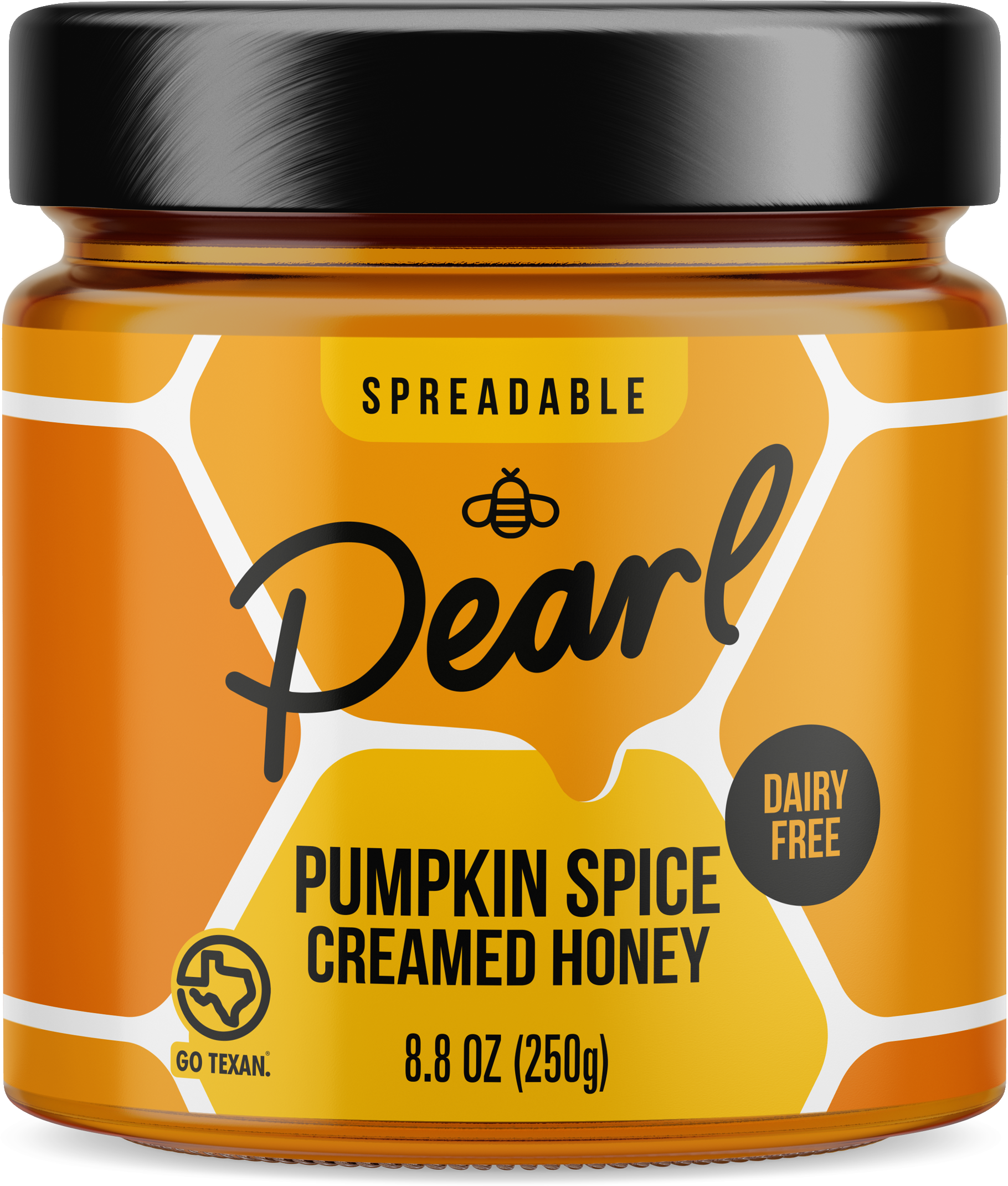 Pumpkin spice creamed honey
