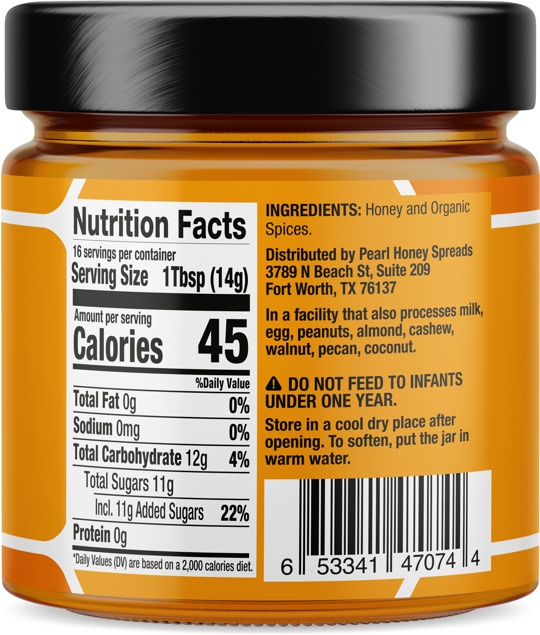 Pumpkin spice creamed honey - Image 3