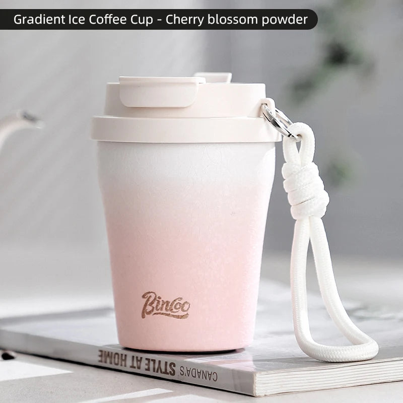 Coffee Insulated Cup 280ML Outdoor Portable Ice Cup - Image 6