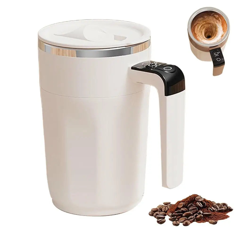Automatic Stirring Mug - Stainless Steel Drinkware - Image 8
