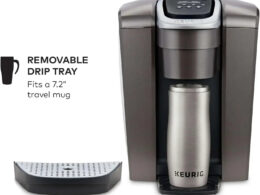 Single Serve K-Cup Pod Coffee Maker, with Strength and Temperature Control, Iced Coffee Capability, 8 To 12oz Brew Size