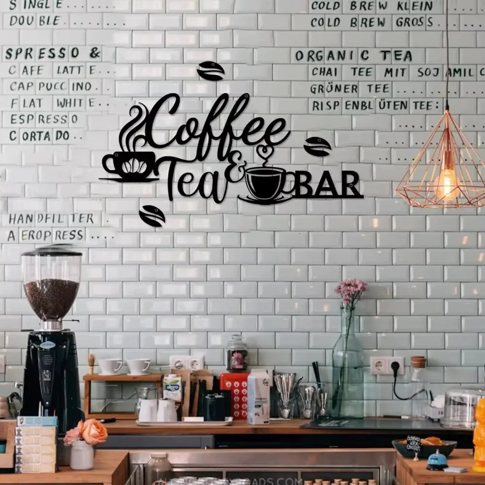 Coffee Bar Sign - Rustic Wall Art for Home Decor - Image 5