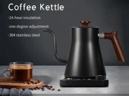 1200W Intelligent Constant Temperature Electric Kettle Hand Brewed Coffee Pot Gooseneck Pot Used for Brewing Milk Powder