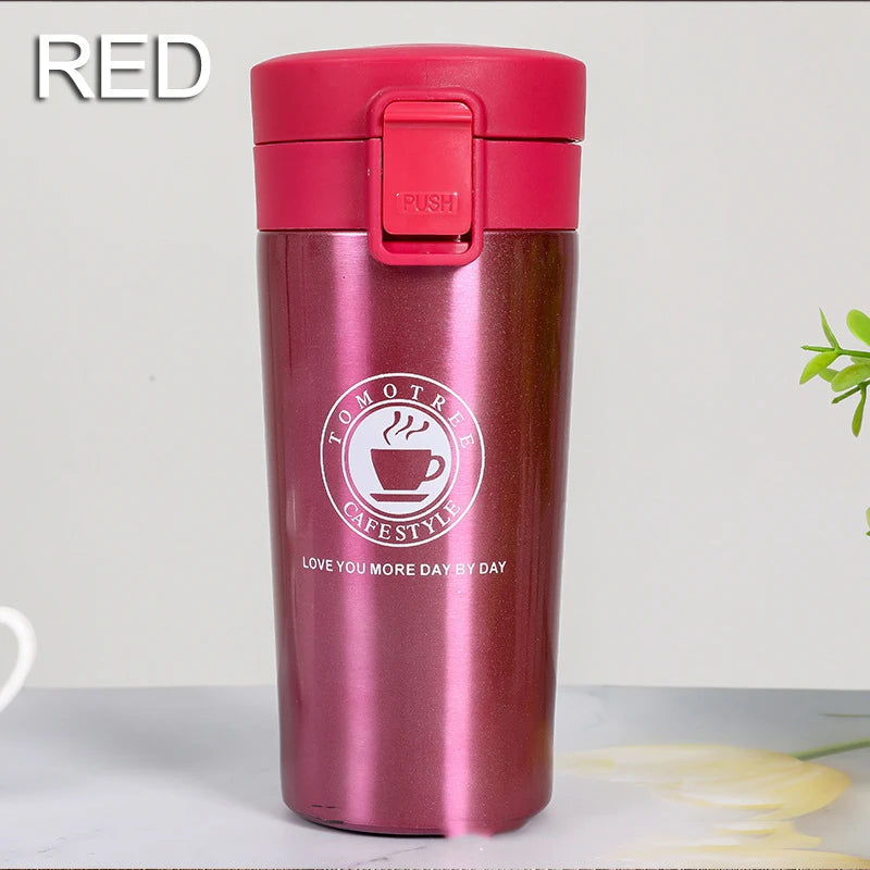0.5L Stainless Steel Thermal Mug - Leak-proof Coffee Flask - Image 16