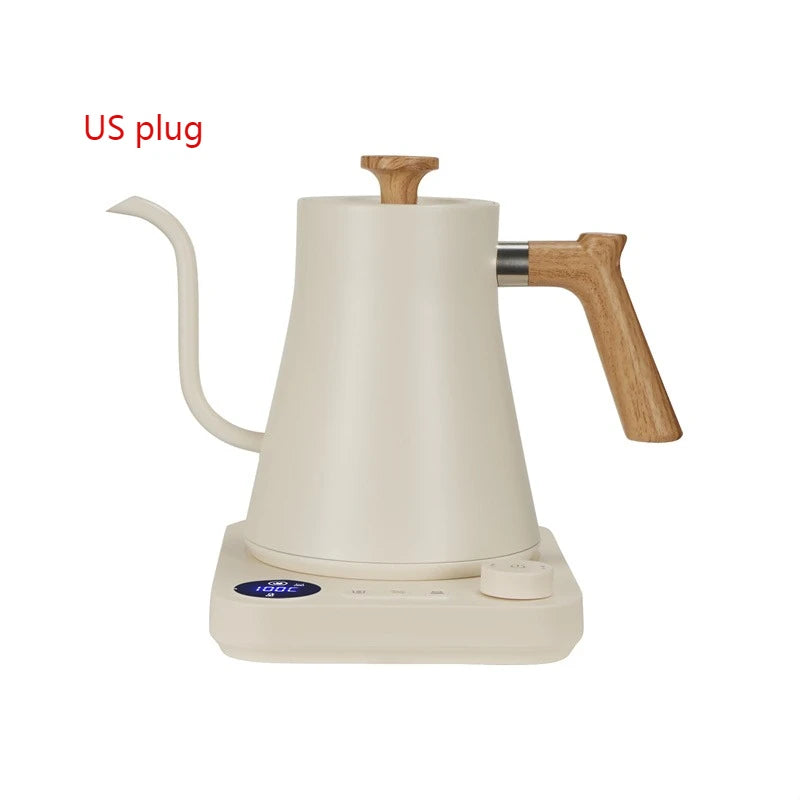 1200W Intelligent Constant Temperature Electric Kettle Hand Brewed Coffee Pot Gooseneck Pot Used for Brewing Milk Powder - Image 7