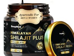 Beepwell Natural Himalayan Shilajit Resin – Rich In Fulvic Acid & Trace Minerals – With Ashwagandha & Black Pepper – Natural Endurance & Vitality Supplement – 40g (50 Servings)