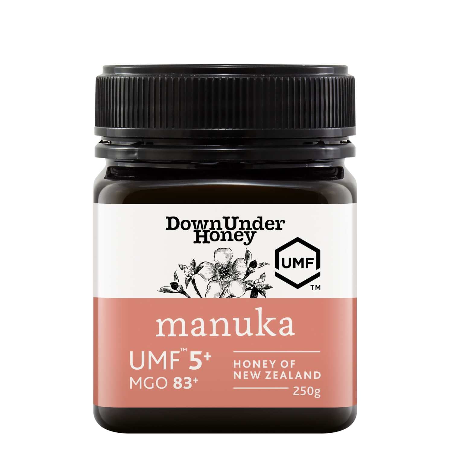 UMF 5+ Mānuka Honey (MGO 83+) 250g
