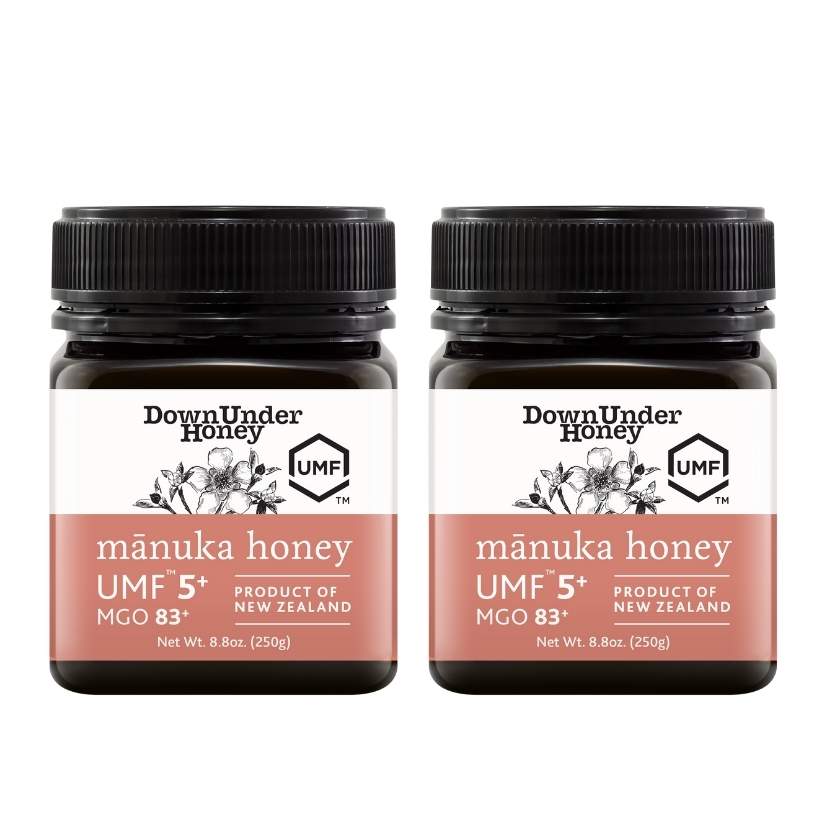 UMF 5+ Manuka Honey (MGO 83+) 8.8oz - Pack of 2