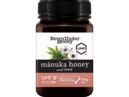 DownUnder Honey Manuka UMF5 Honey & Hemp 250g
