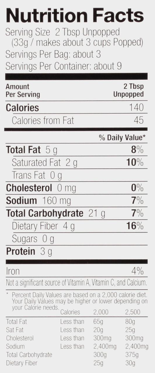 BLK JWL NAT MICRO PCORN ( 6 X 10.5 OZ ) - Image 2