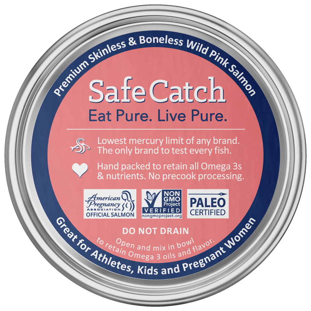 SAFE WILD PINK SALMON ( 6 X 5 OZ ) - Image 2