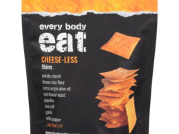 EBE CHS LESS SNK THINS ( 6 X 4 OZ   )