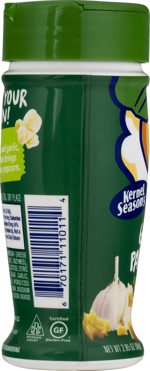 Kernel Seasons Parmesan Garlic Popcorn Seasoning (6x2.85 Oz) - Image 7