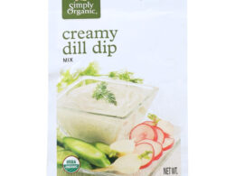 Simply Organic Creamy Dill Dip (12x0.7OZ )