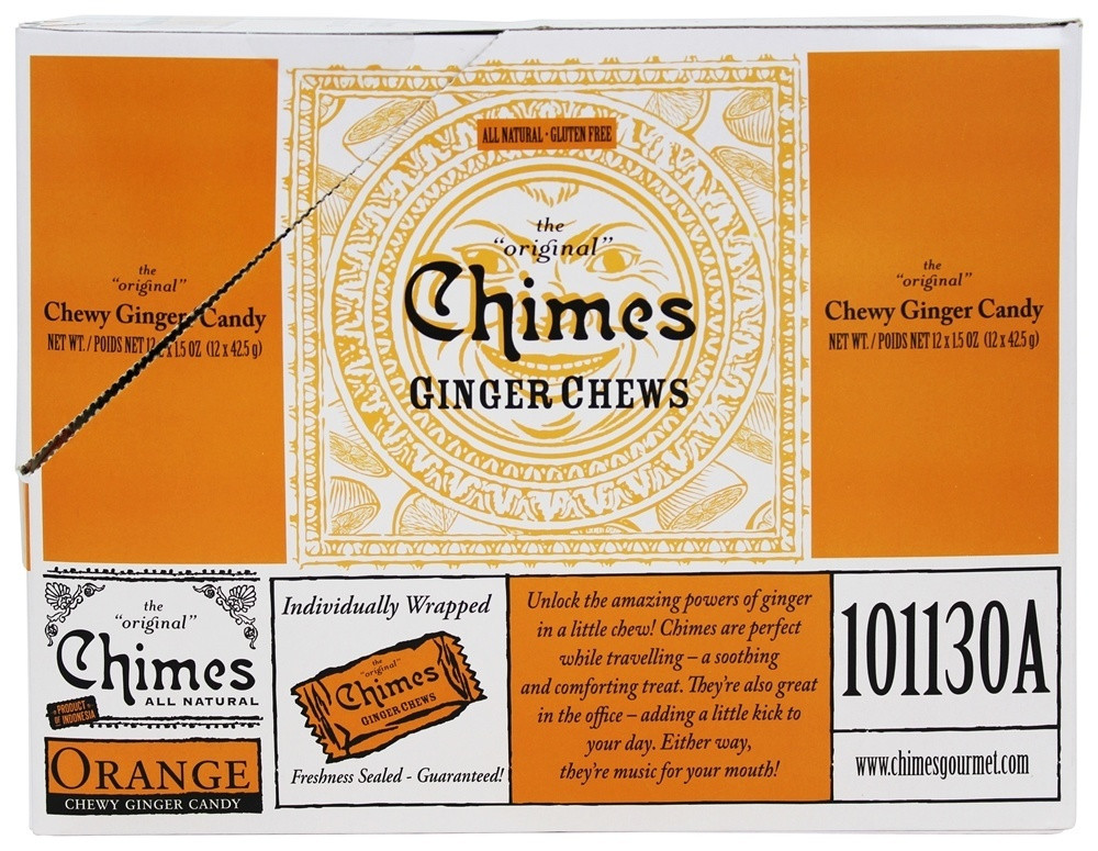 CHIMES GINGER CHW ORANGE ( 12 X 1.5 OZ ) - Image 3