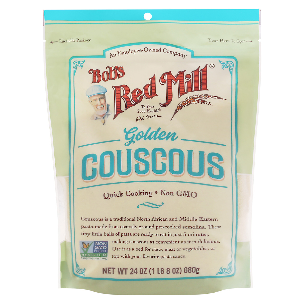 BOBS COUSCOUS GOLDEN ( 4 X 24 OZ ) - Image 4