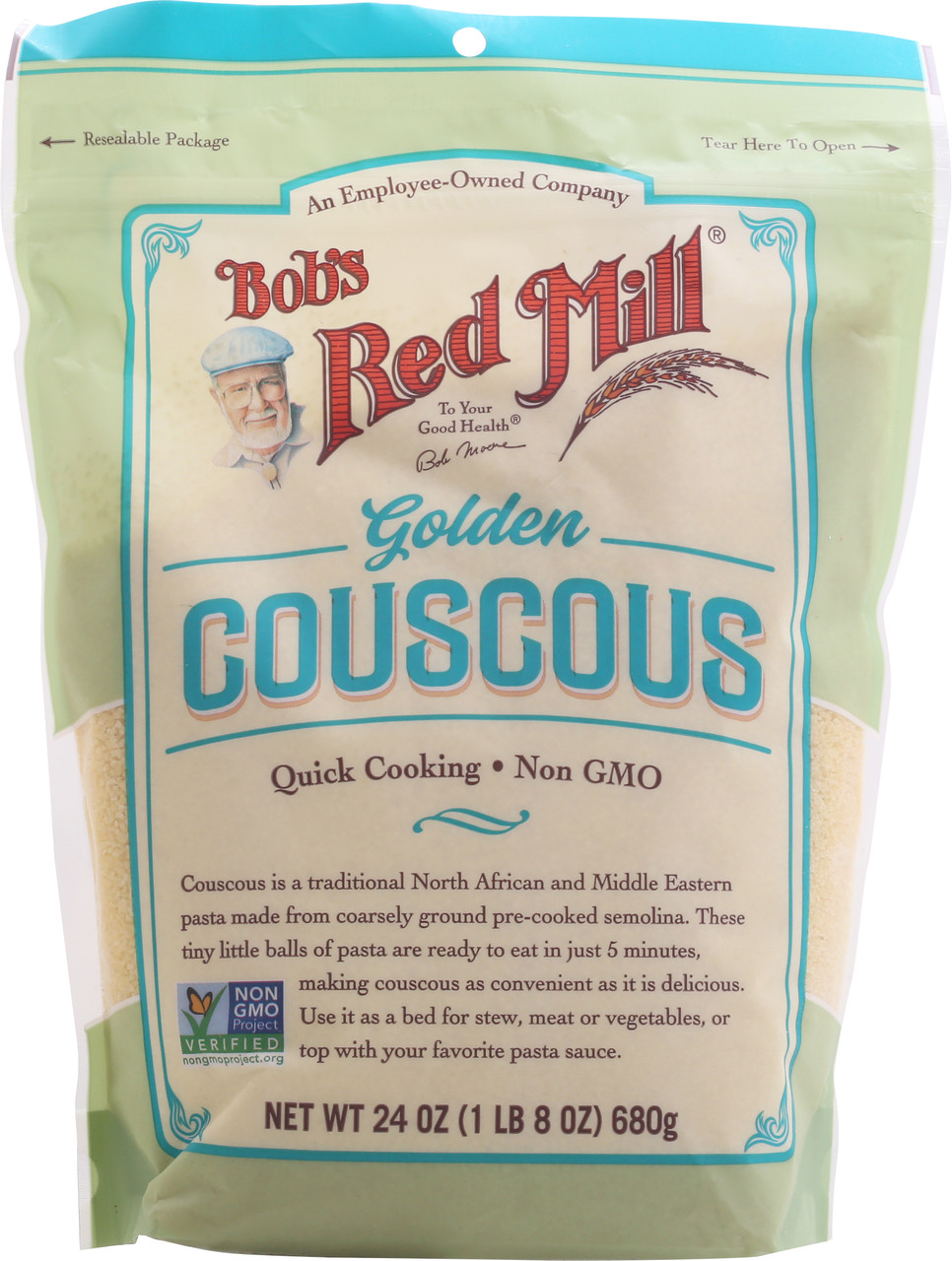 BOBS COUSCOUS GOLDEN ( 4 X 24 OZ ) - Image 3