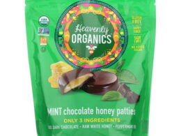 Heavenly Organics Mint Chocolate Honey Patties  (6x4.66 OZ)