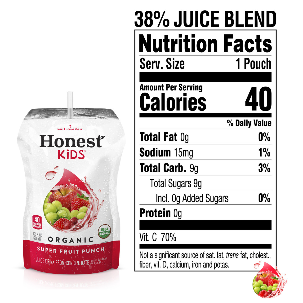 Honest Kids Fruit Punch (4x8Pack ) - Image 3