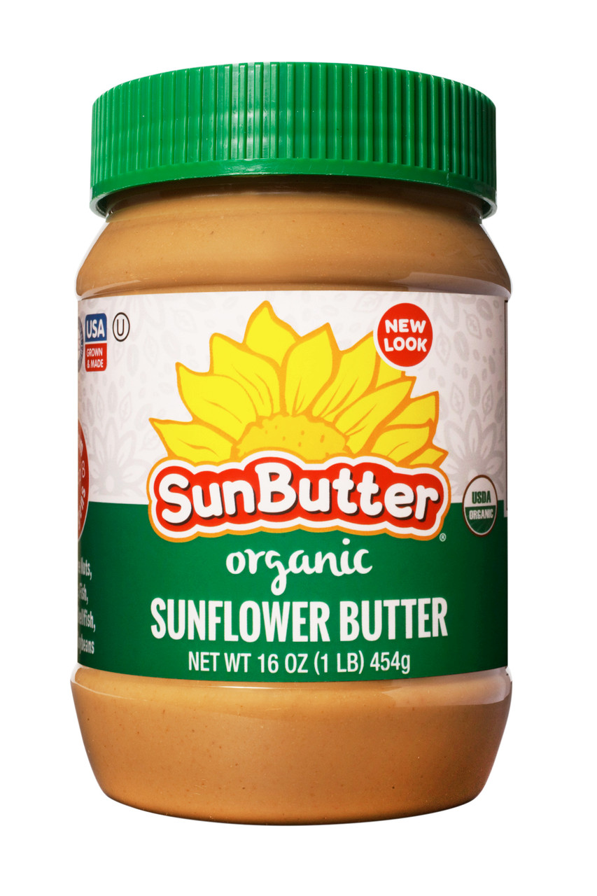 Sunbutter Sunflower Seed Spread Organic Jar (6x16Oz)