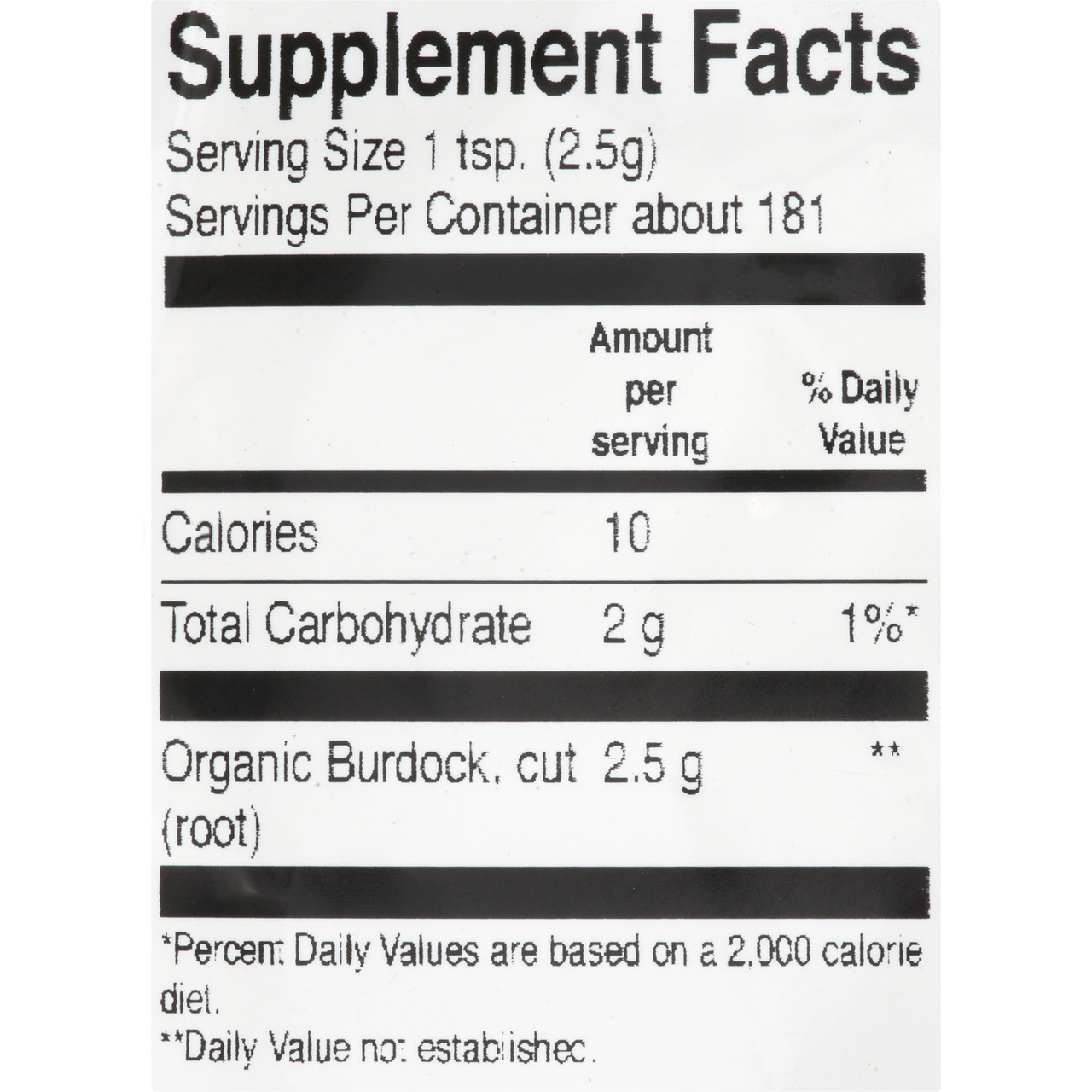 Frontier Herb Burdock Root C/S (1x1lb) - Image 7