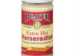 Beaver Extra Hot Horseradish Sauce (12x8.5Oz)