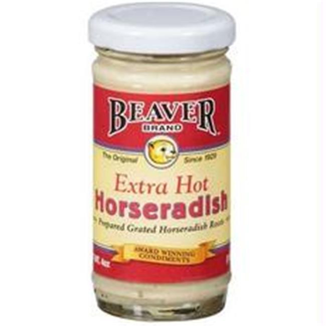 Beaver Extra Hot Horseradish Sauce (12x8.5Oz)