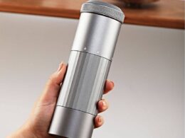 Portable Electric Coffee Grinder – USB Rechargeable & Wireless