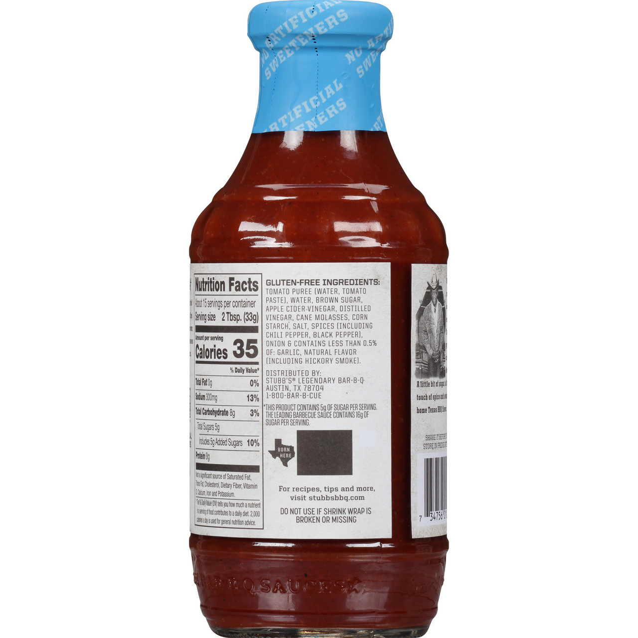 STUBBS BBQ SCE SMPLY SWT ( 6 X 18 OZ ) - Image 9