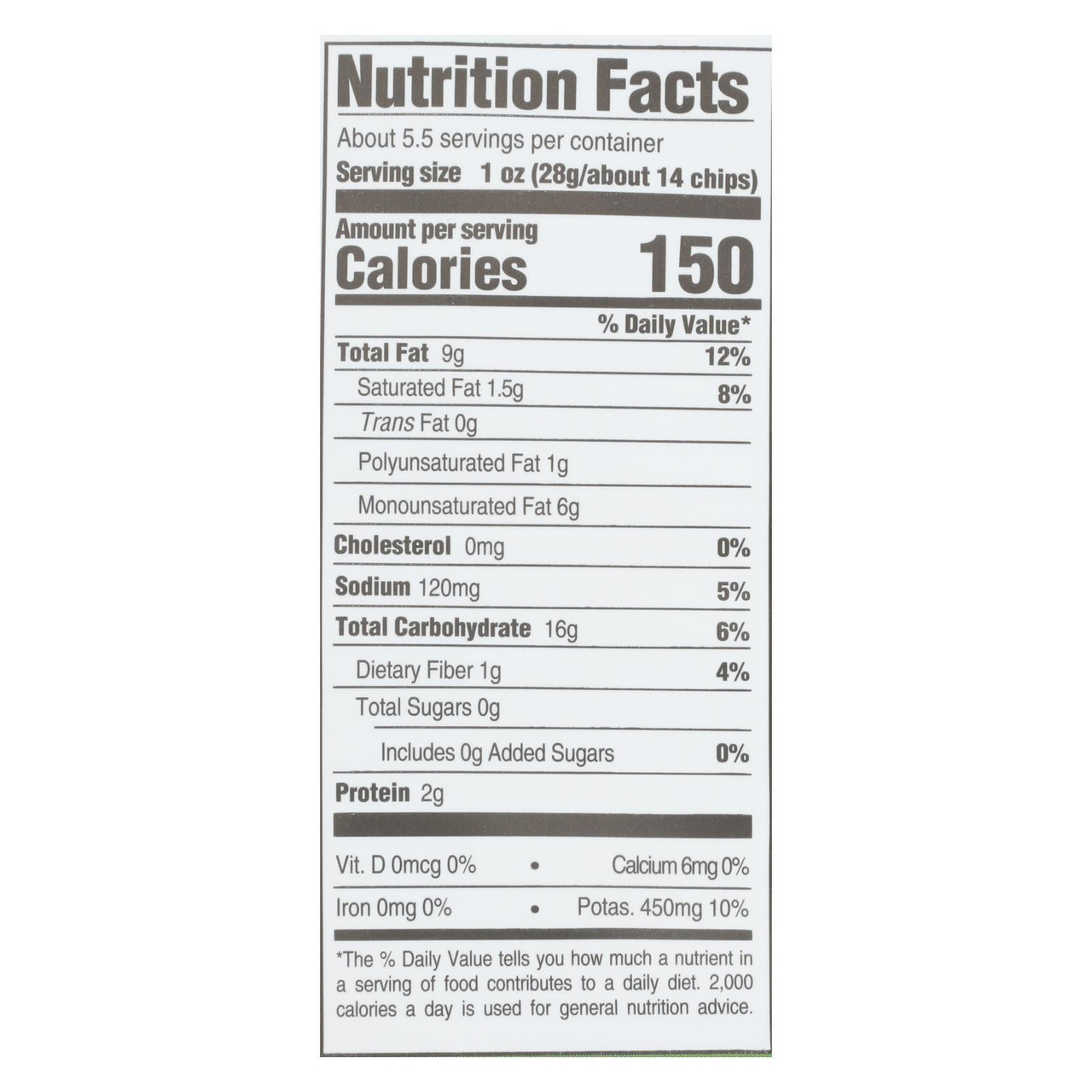 BOULDER AVO OIL SSLT CHP ( 12 X 5.25 OZ ) - Image 2