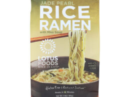 Lotus Foods Rice Ramen Noodles Jade Pearl Rice with Miso Soup (10x2.8 OZ)
