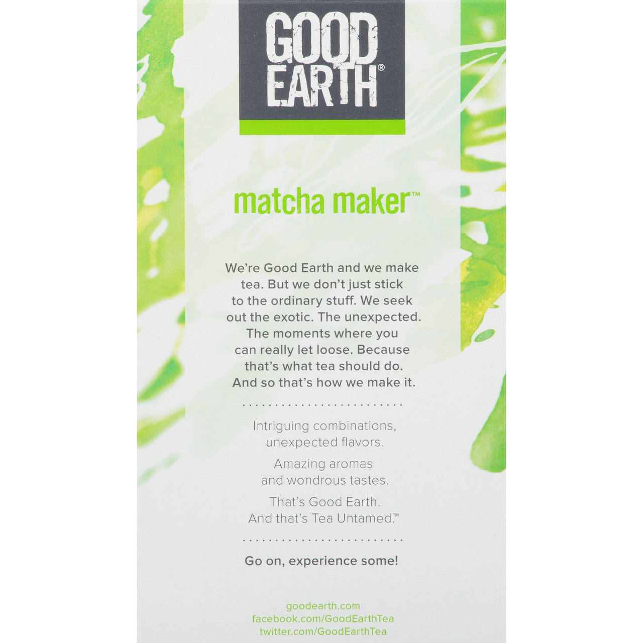 G.E. MATCHA MKR GRN TEA ( 6 X 18 CT ) - Image 7