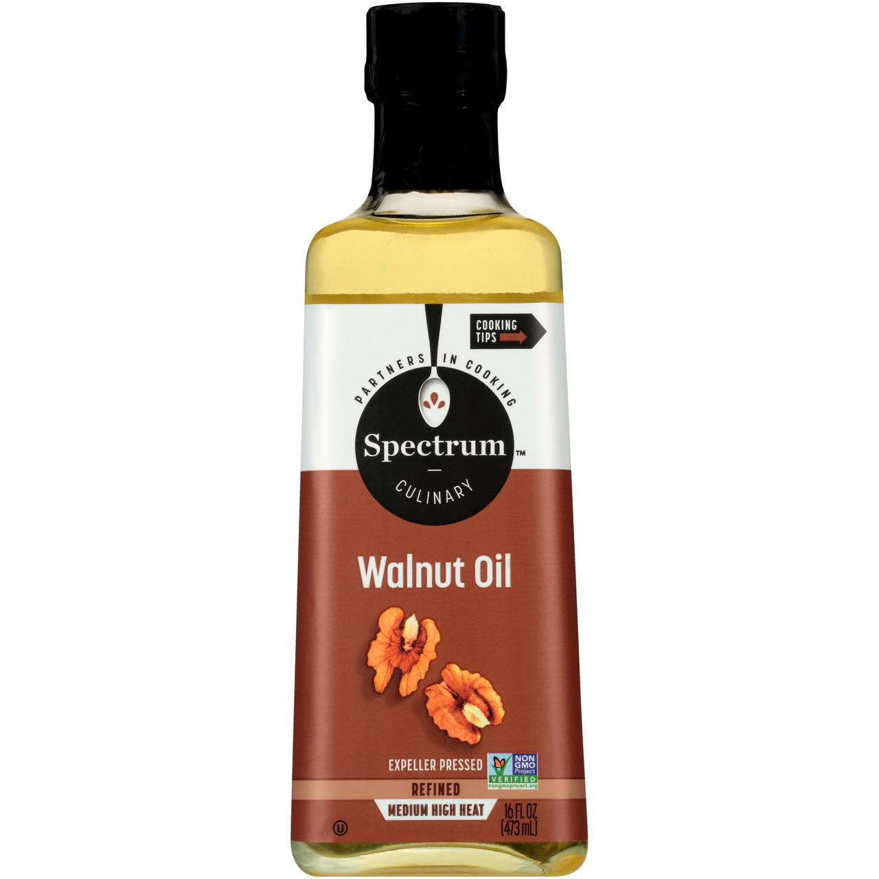 Spectrum Naturals Refined Walnut Oil (12x16 Oz)