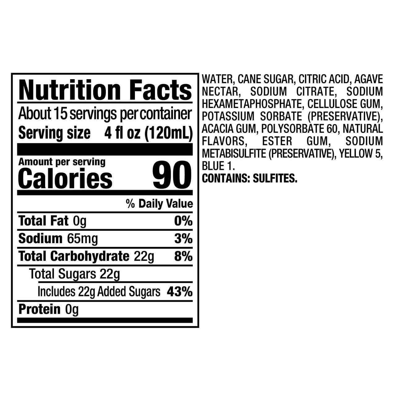 Mr & Mrs T Margarita Mix (6x59.17OZ ) - Image 11